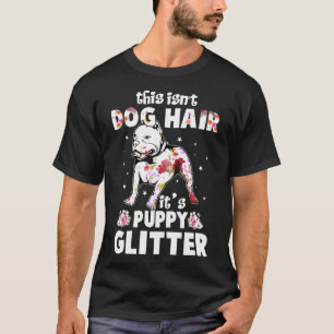Camiseta Colorida Pitbull Para As Mulheres Que Adoram Flore