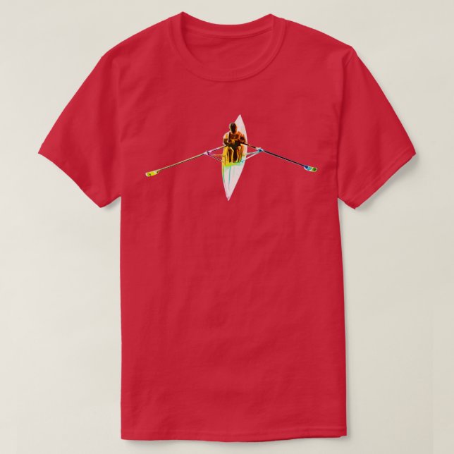 Camiseta Colorida Rower (Frente do Design)