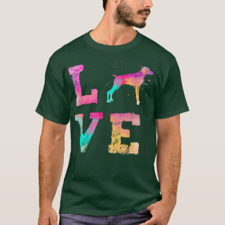 Camiseta Colorida Watercolor Visla Mãe Arte
