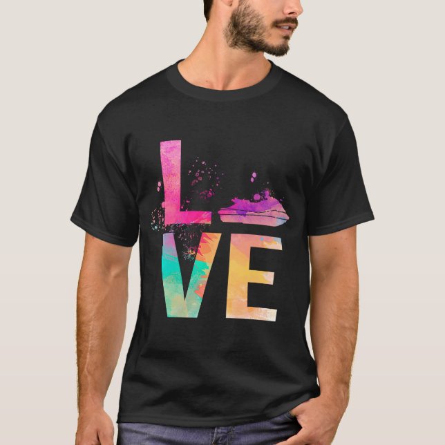 Camiseta Colorida Waverunner Mãe Waverunner (Frente)