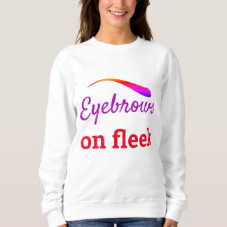 Camiseta Coloridas sobrancelhas em Fleek Trendy Flawless, Z