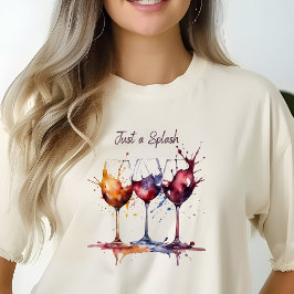 Camiseta Colorido, apenas um pedaço de água