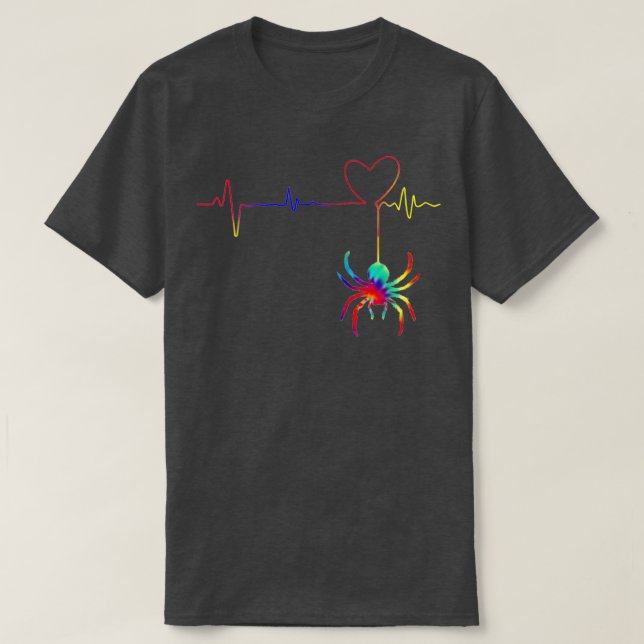 Camiseta Colorido Artrópodes Aracnídeos Tarantula Artrópode (Frente do Design)
