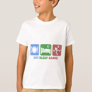 Camiseta Colorido coma a dança do sono