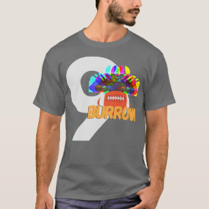 Camiseta Colorido Joe Burrow bengals super tigela