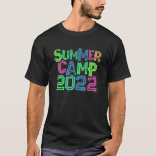 Camiseta Colorido Kids Summer Camp 2022 Conselheiro de Verã