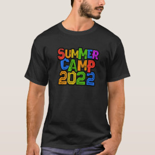 Camiseta Colorido Kids Summer Camp 2022 Conselheiro de Verã