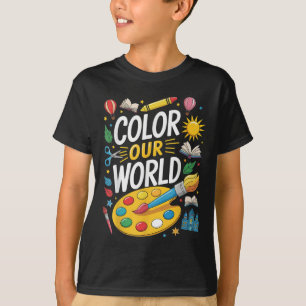 Camiseta Colorido Nossa Leitura Mundial de Verão de 2025 Pi