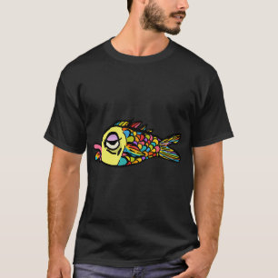 Camiseta Colorido Phish Cansado