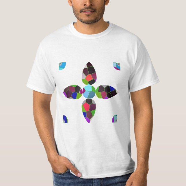 Camiseta Colorido Quatro Folhas (Frente)