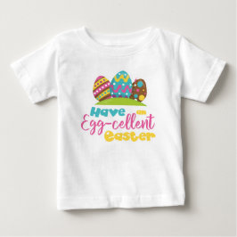 CAMISETA COLORIDO TENHA UMA PÁSCOA EGGCELENTE COM OVOS