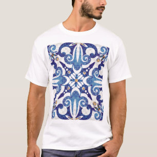 Camiseta Colorido Turco: Padrão Oriental Vintage