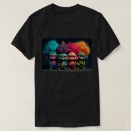 Camiseta Colorir Troll Coloridos Muitas Cores Básicas A Ser