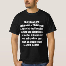 Colossenses 3:16 Deixe A Palavra Morar Em Você KJV