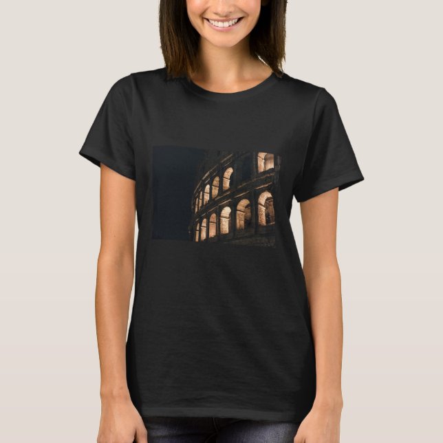 Camiseta colosseum, roma, itália, viagem, europa, (Frente)