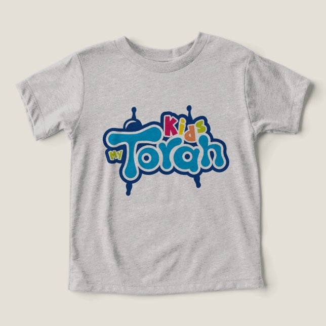 Camiseta Colour Kids n Torah pour enfants (Design frontal)