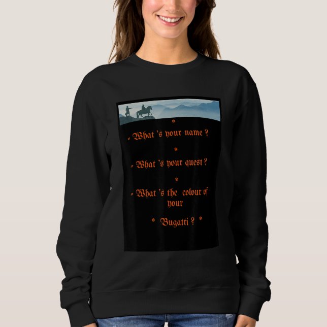 Camiseta Colour of Bugatti humorous version (Frente)