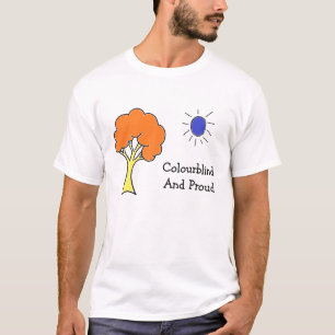 Camiseta Colourblind e orgulhoso