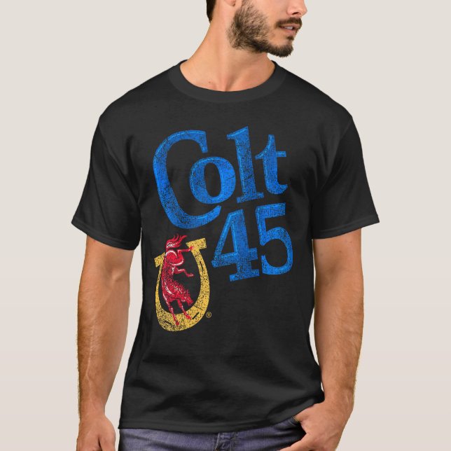 Camiseta Colt 45 Beer Funciona Sempre Que Faz Fé (Frente)