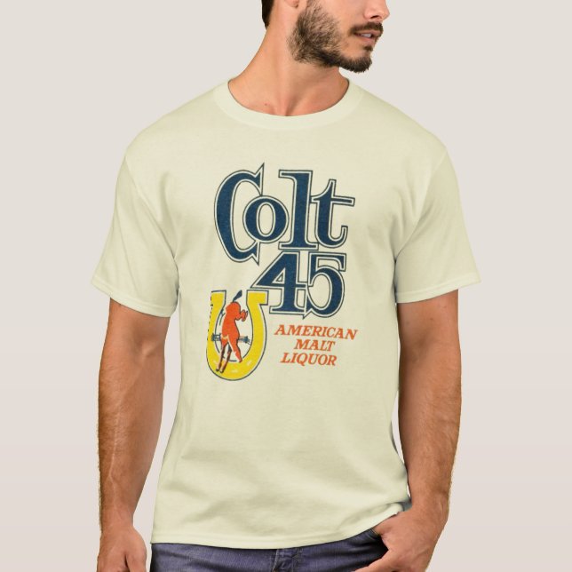 Camiseta Colt 45 Malt Liquor (Frente)