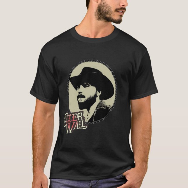 Camiseta Colter Wall Singer - Escritor de Compositores de B (Frente)