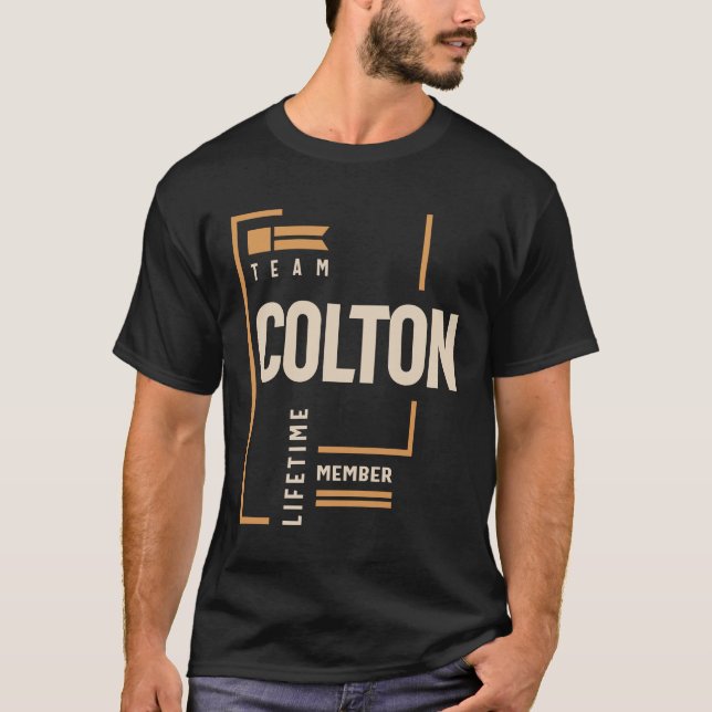 Camiseta Colton Personalizado Name - Funny Colton (Frente)
