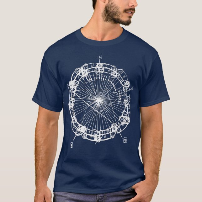 Camiseta Coltrane Chord Muda Mandala (Frente)