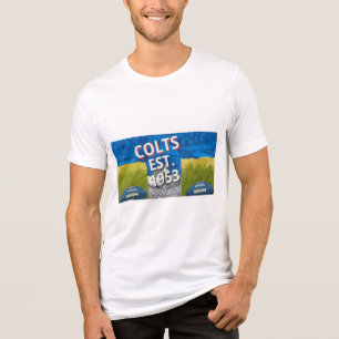 Camiseta Colts Est 1953 Vintage Retro Futebol Streetwear