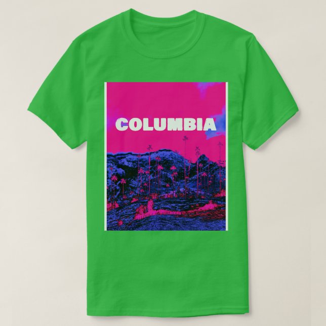 Camiseta Colúmbia 2 (Frente do Design)