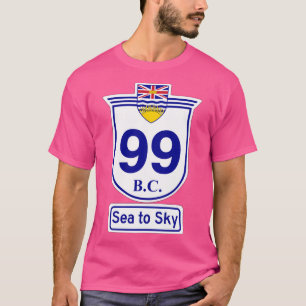 Camiseta Colúmbia Britânica 99 - Sea To Sky Ative