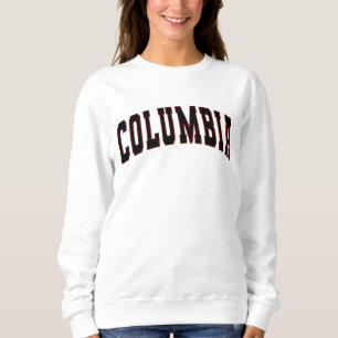 Camiseta Columbia SC Vintage Varsity College Style Sweatshi