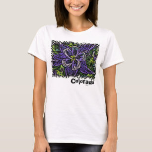 Camiseta Columbine, moça do Colorado
