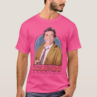 Camiseta Columbo, Crianças Vintage Da Série Completa