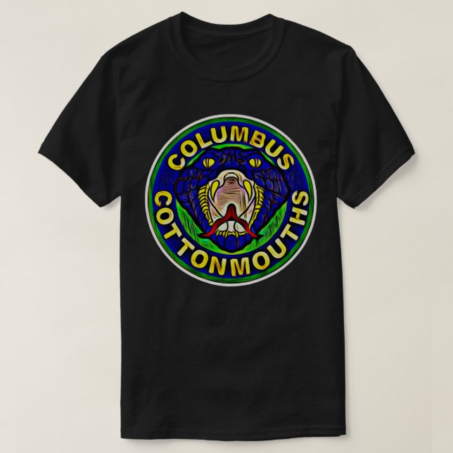 Camiseta Columbus Cottonmouths Hockey (Frente do Design)