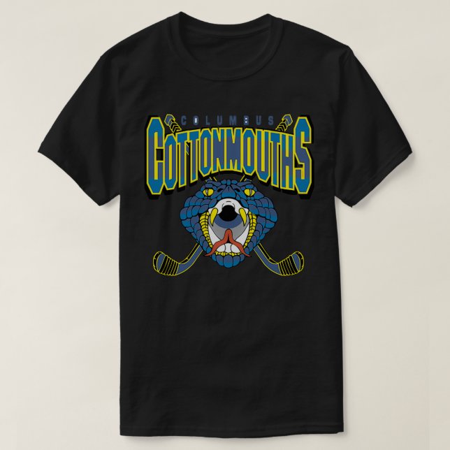 Camiseta Columbus Cottonmouts (Frente do Design)
