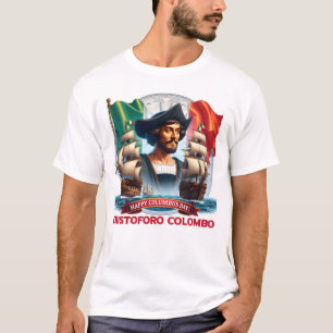 Camiseta Columbus Day Cristoforo Colombo