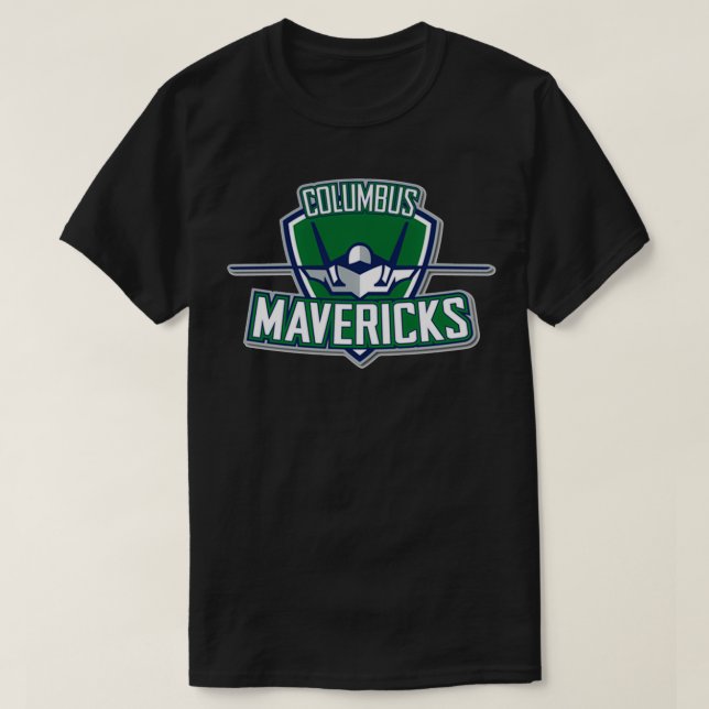 Camiseta Columbus Mavericks Júnior Hockey (Frente do Design)