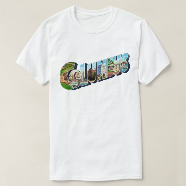 Camiseta Columbus Ohio (Frente do Design)