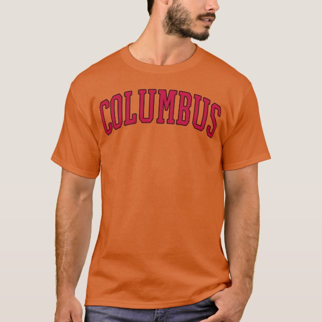 Camiseta Columbus Ohio EUA (Frente)