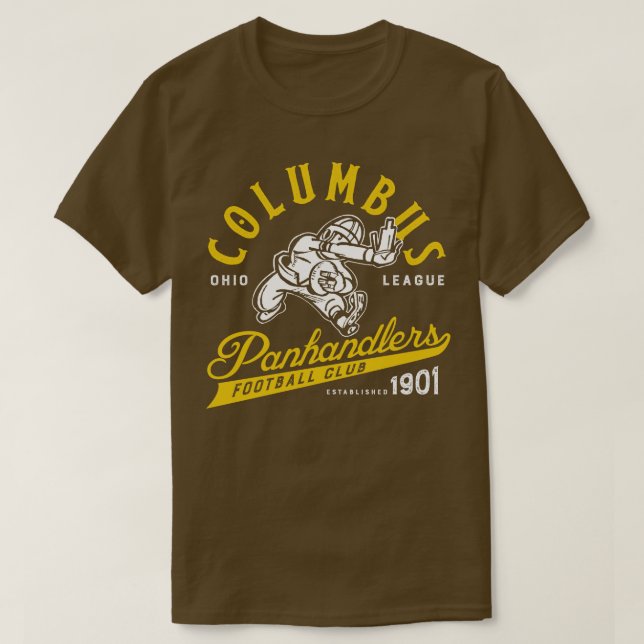 Camiseta Columbus Panhandlers (Frente do Design)