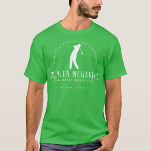Camiseta Coluna de Golfe da Jaqueta Dourada McGavins desde