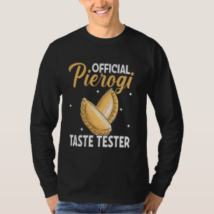 Camiseta Coluna Oficial Pierogi Testar Comida Polonesa Love