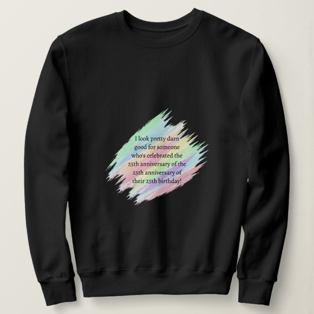 Camiseta Com 75 anos ou mais (Frente do Design)