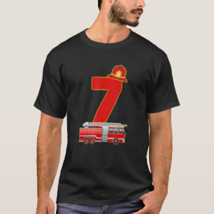 Camiseta Com 7 anos, é o meu filho 7 de aniversário