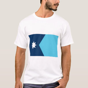 Camiseta com a Bandeira de Minnesota, EUA