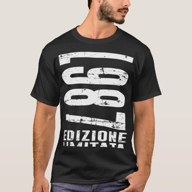 Camiseta com a edição de 1987 (Frente)