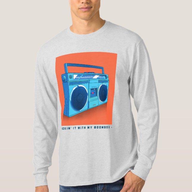 Camiseta Com a minha caixa (Frente)