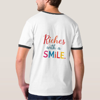 Camiseta Com a nossa maneira, Ricardo com sorriso