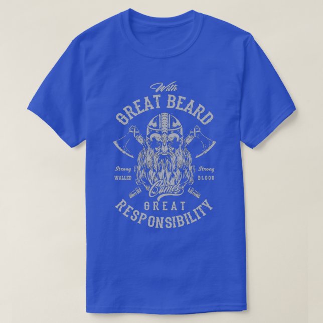 Camiseta Com A Placa De Excelente Vem A Responsabilidade Do (Frente do Design)
