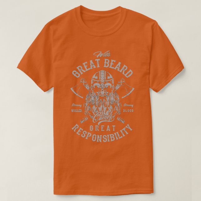 Camiseta Com A Placa De Excelente Vem A Responsabilidade Do (Frente do Design)